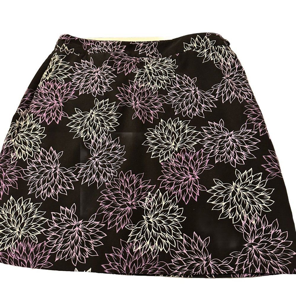 EP Pro Ladies Sz 6 Tennis Golf pickleball ￼skort Zipper Floral